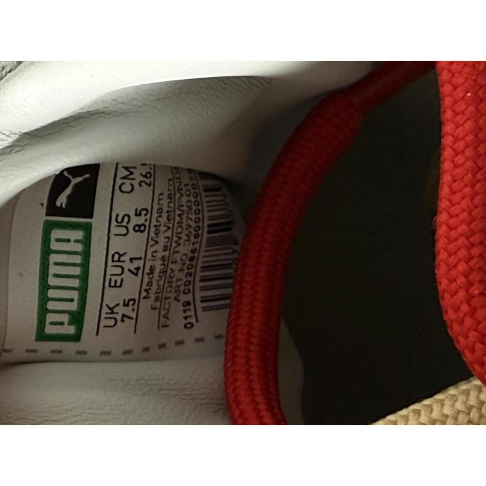 Puma Project HANSEN Kobenhavn Sneakers White Black Red US Men’s 8.5 / EU 41 NWB - Picture 11 of 13